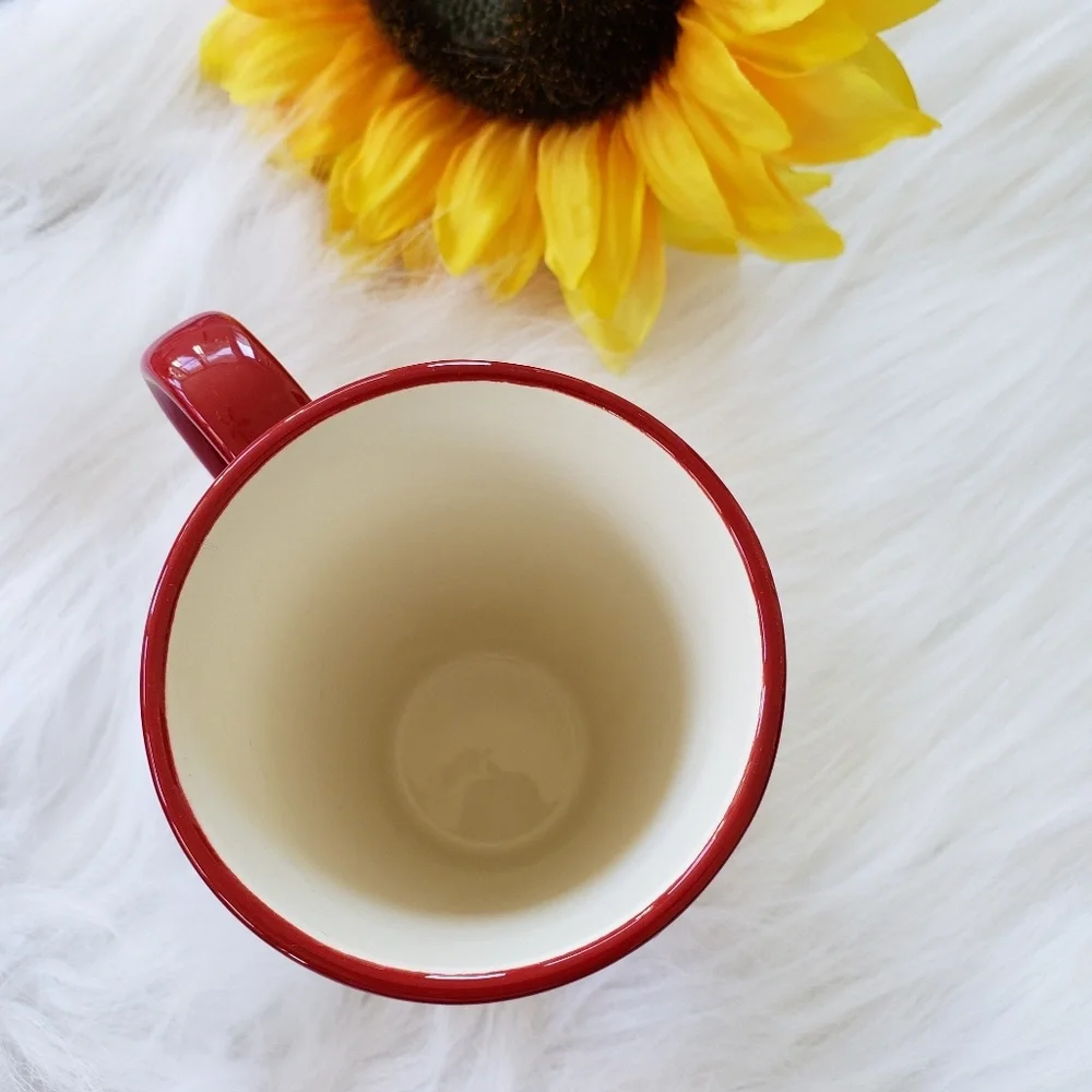 Hallmark 3D snowman‎ tall winter coffee mug